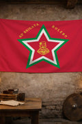 Bandiera 63ª Brigata partigiana Garibaldi - storico patriottico italiano