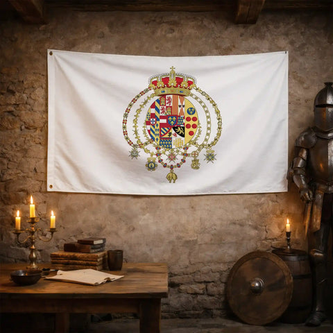 Bandiera Borbonica - storico patriottico italiano