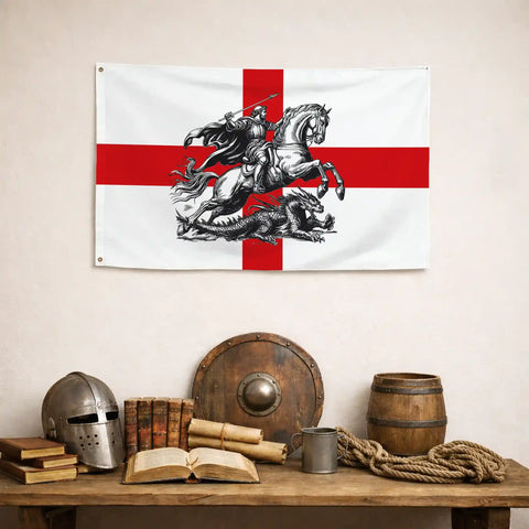 Bandiera Croce di San Giorgio - storico patriottico italiano