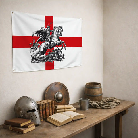 Bandiera Croce di San Giorgio - storico patriottico italiano