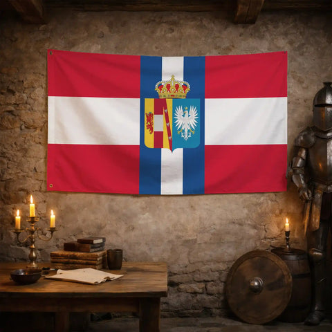 Bandiera Ducato di Modena - storico patriottico italiano