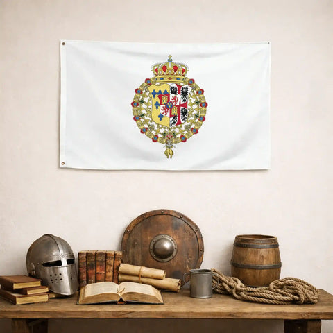 Bandiera Ducato di Parma - storico patriottico italiano