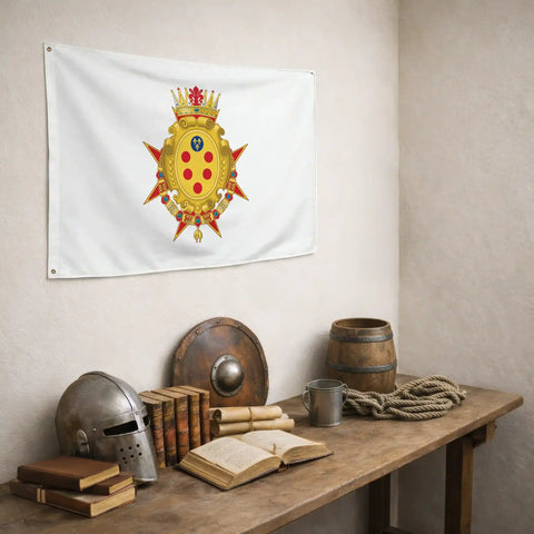 Bandiera Granducato di Toscana dei Medici - dettaglio 3