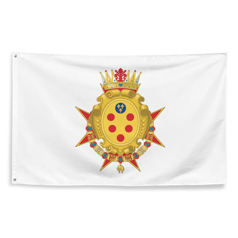 Bandiera Granducato di Toscana dei Medici Storico Patriottico Italiano