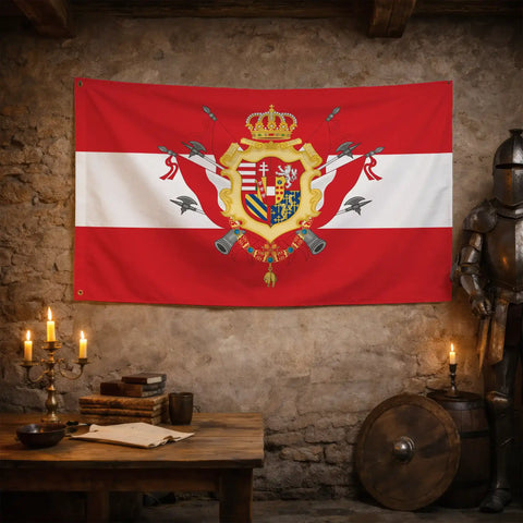 Bandiera Granducato di Toscana - dettaglio 1
