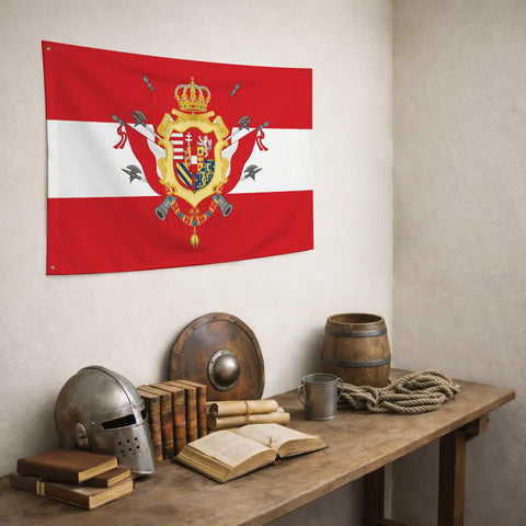 Bandiera Granducato di Toscana - dettaglio 3