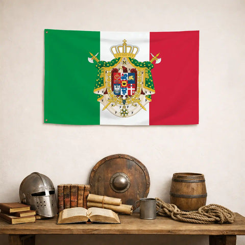 Bandiera Impero Italiano Napoleonico - dettaglio 2