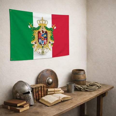 Bandiera Impero Italiano Napoleonico - dettaglio 3