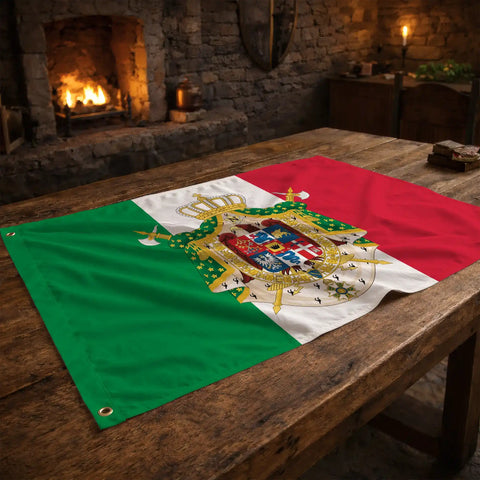 Bandiera Impero Italiano Napoleonico - dettaglio 4