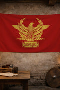 Bandiera Impero Romano SPQR Storico Patriottico Italiano