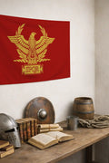 Bandiera Impero Romano SPQR Storico Patriottico Italiano