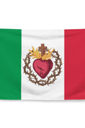 Bandiera Italia Sacro Cuore - storico patriottico italiano