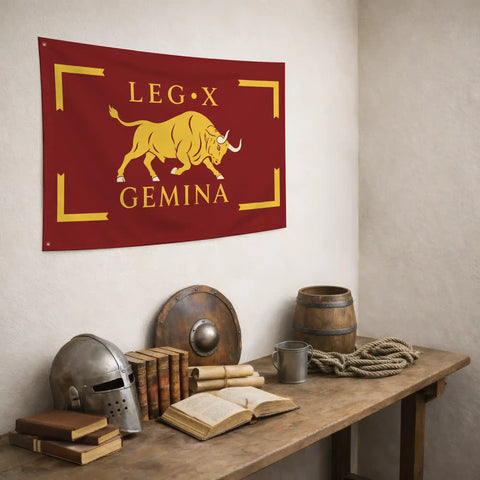 Bandiera Legione Romana - storico patriottico italiano