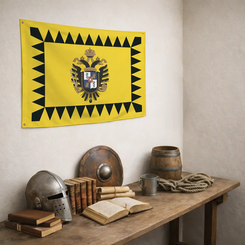 Bandiera Lombardo-Veneto - storico patriottico italiano