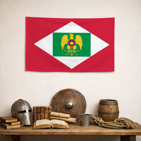 Bandiera Regno d'Italia Napoleone - dettaglio 2