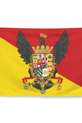 Bandiera Regno di Sicilia Ferdinando III Storico Patriottico Italiano