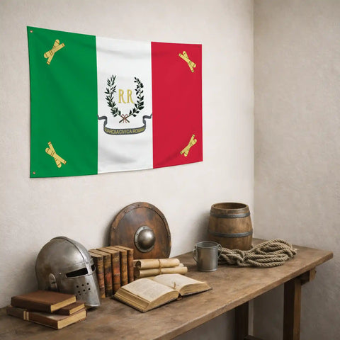 Bandiera Repubblica Romana - storico patriottico italiano
