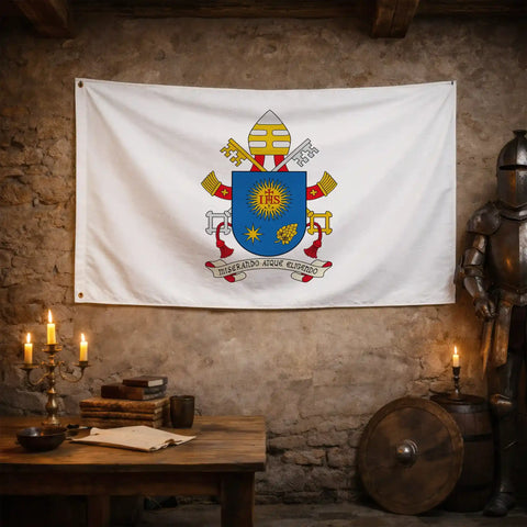 Bandiera Stato Pontificio - storico patriottico italiano