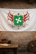 Bandiera - Stemma della Lombardia - bandiera stemma araldica Lombardia