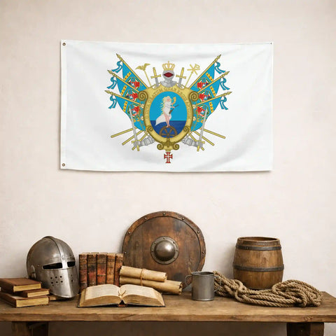 Bandiera - Stemma di Anzio - bandiera stemma araldica Lazio