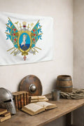 Bandiera - Stemma di Anzio - bandiera stemma araldica Lazio