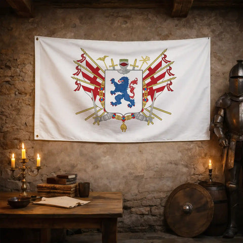 Bandiera - Stemma di Brescia - bandiera stemma araldica Lombardia