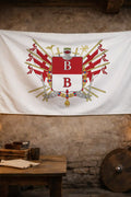 Bandiera - Stemma di Busto Arsizio - bandiera stemma araldica Lombardia