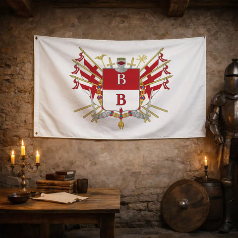Bandiera - Stemma di Busto Arsizio - bandiera stemma araldica Lombardia