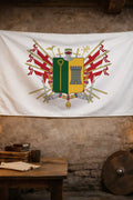 Bandiera - Stemma di Cologno Monzese - bandiera stemma araldica Lombardia