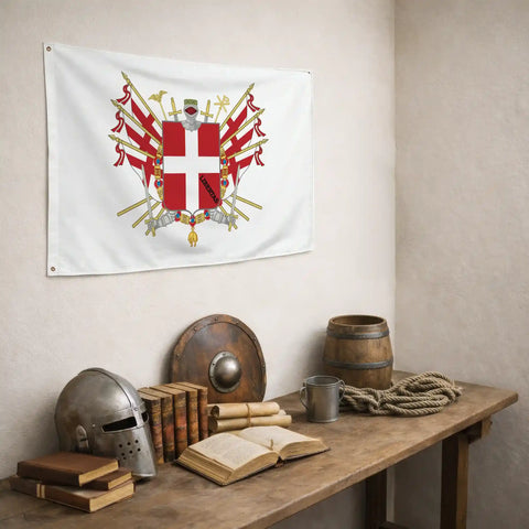 Bandiera - Stemma di Como - bandiera stemma araldica Lombardia