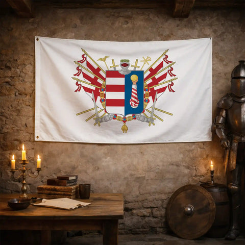 Bandiera - Stemma di Cremona - bandiera stemma araldica Lombardia