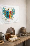 Bandiera - Stemma di Guidonia Montecelio - bandiera stemma araldica Lazio