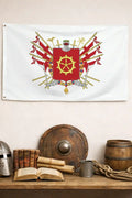 Bandiera - Stemma di Rho - bandiera stemma araldica Lombardia