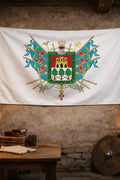 Bandiera - Stemma di Velletri - bandiera stemma araldica Lazio
