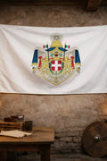 Bandiera Stemma Maggiore del Regno d'Italia (1870-1890) - storico patriottico italiano