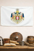 Bandiera Stemma Maggiore del Regno d'Italia (1870-1890) - storico patriottico italiano
