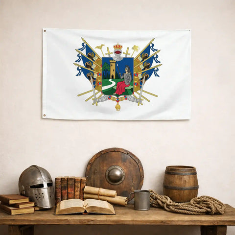 Bandiera - Stemma di Montebelluna - bandiera stemma araldica Veneto