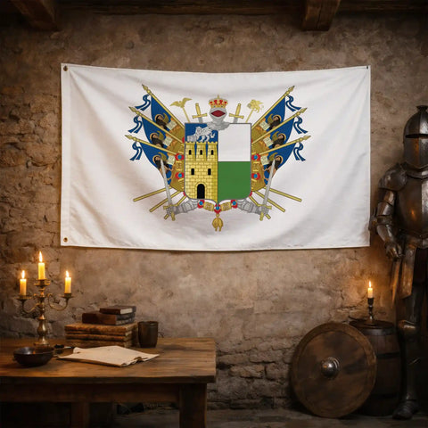 Bandiera - Stemma di Rovigo - bandiera stemma araldica Veneto
