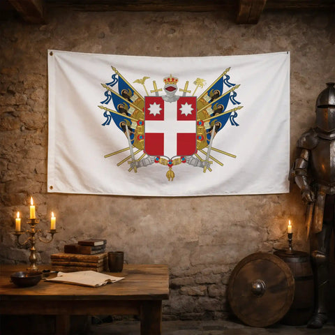Bandiera - Stemma di Treviso - bandiera stemma araldica Veneto