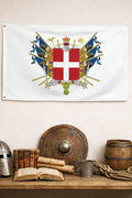 Bandiera - Stemma di Vicenza - bandiera stemma araldica Veneto