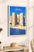 Poster Andria Stampa Manifesto Vintage Retro Illustrato