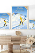Poster Arabba Marmolada Stampa Vintage Retro Illustration