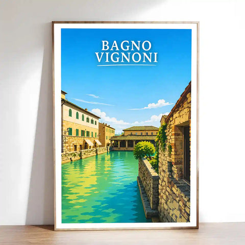 Poster - Bagno Vignoni