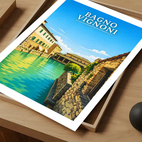 Poster - Bagno Vignoni