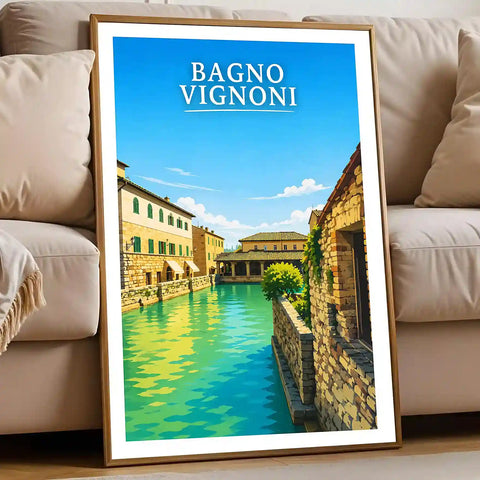 Poster - Bagno Vignoni