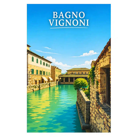 Poster - Bagno Vignoni