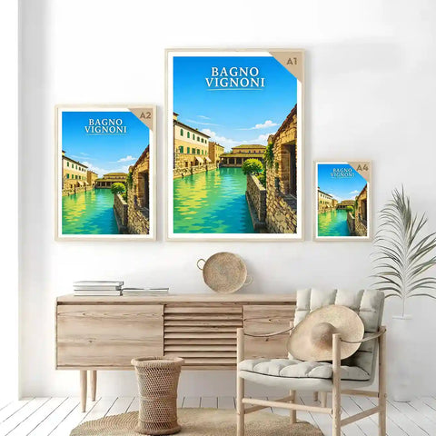 Poster - Bagno Vignoni
