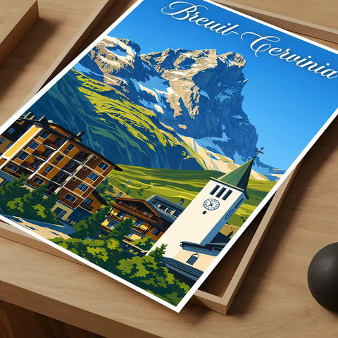 Poster - Breuil-Cervinia