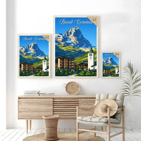 Poster - Breuil-Cervinia