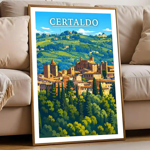 Poster - Certaldo